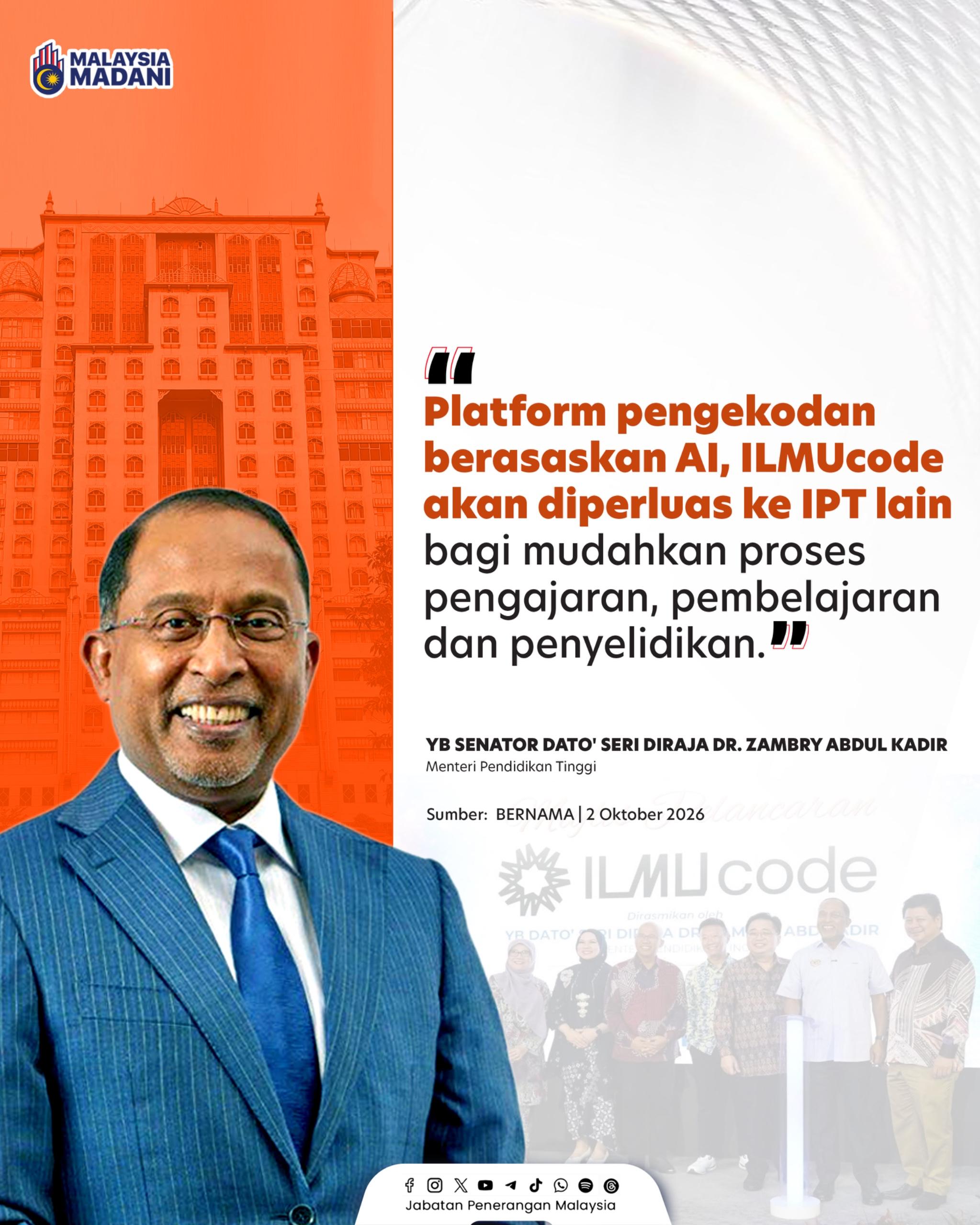 PLATFORM PENGEKODAN BERASASKAN AI