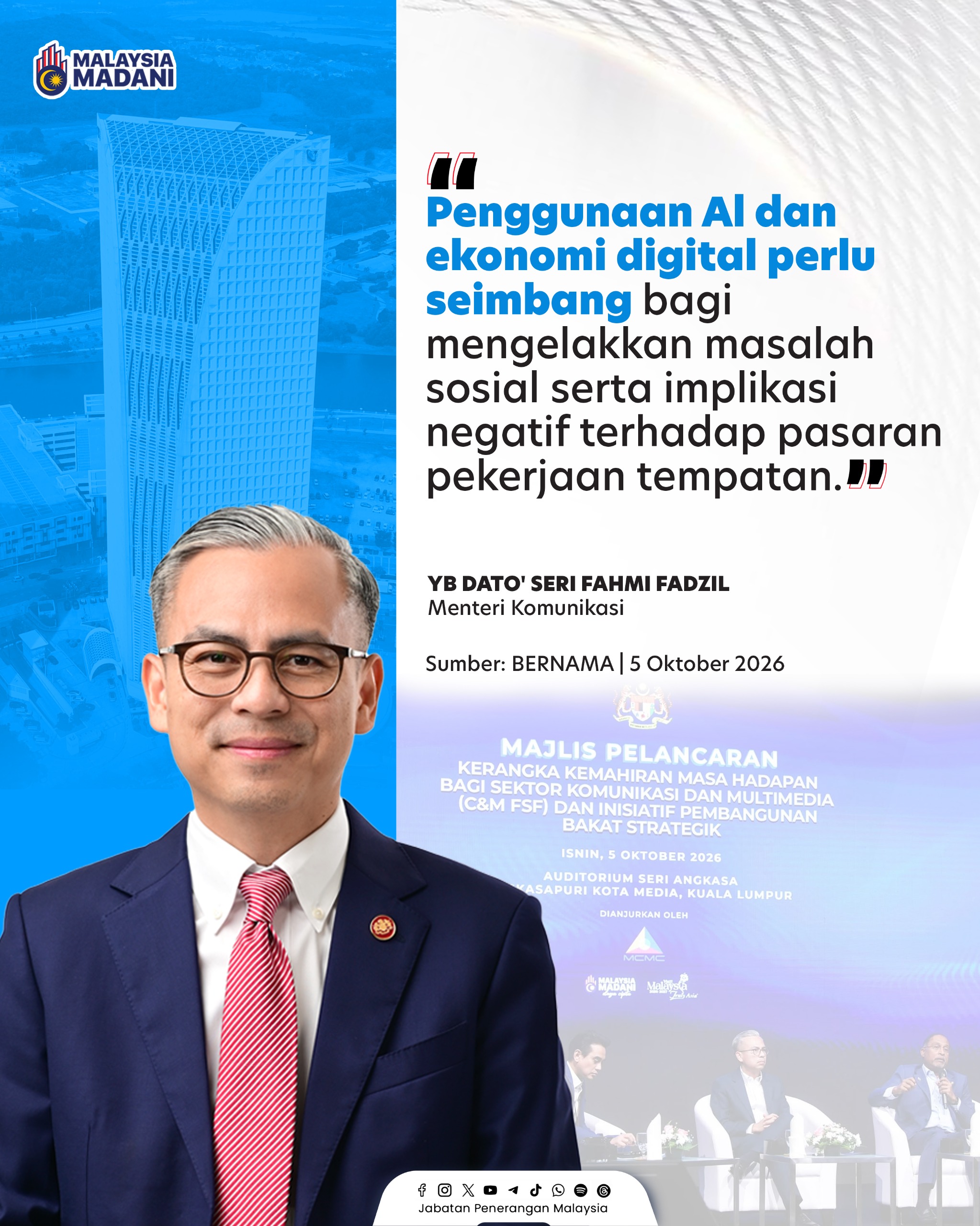 IMPLIKASI NEGATIF PASARAN PEKERJAAN TEMPATAN