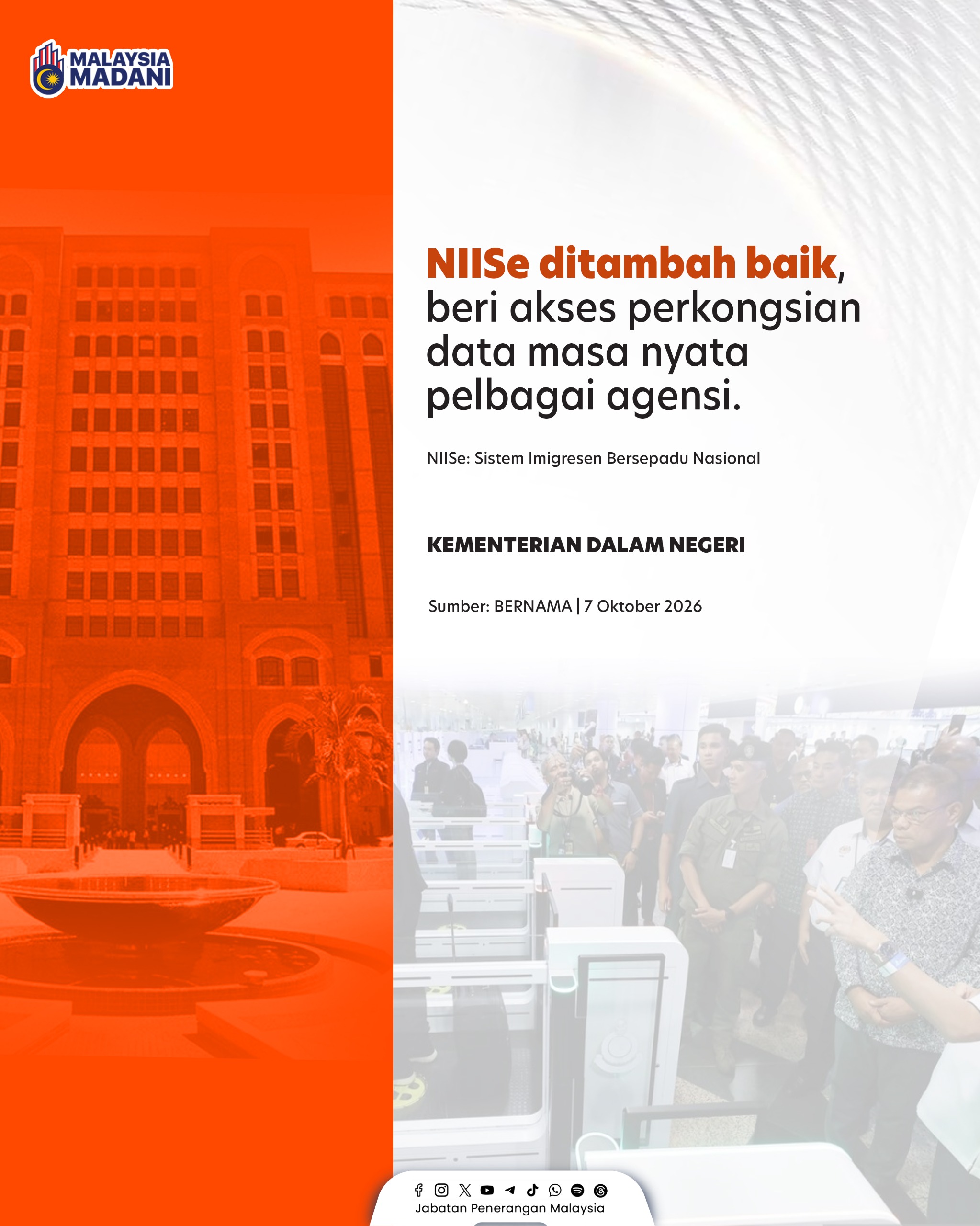AKSES PERKONGSIAN DATA MASA PELBAGAI AGENSI