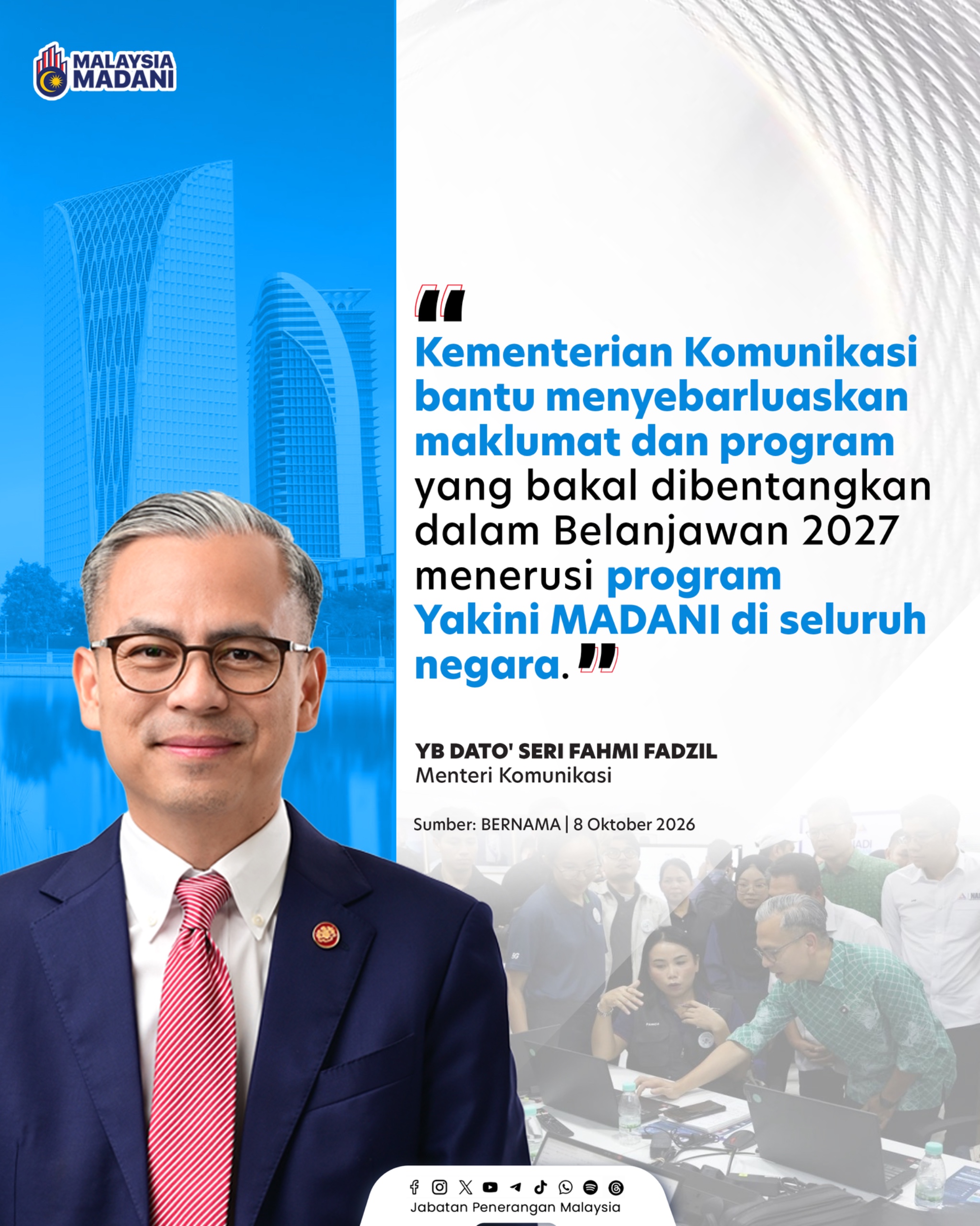 PROGRAM YAKINI MADANI DI SELURUH NEGARA