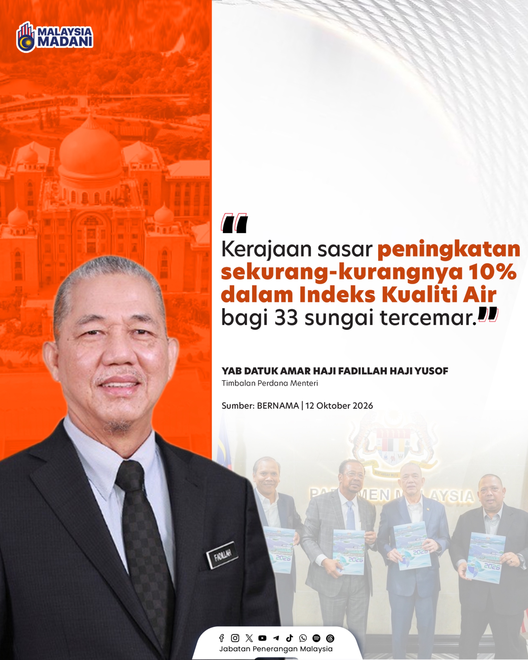 PENINGKATAN INDEKS KUALITI AIR