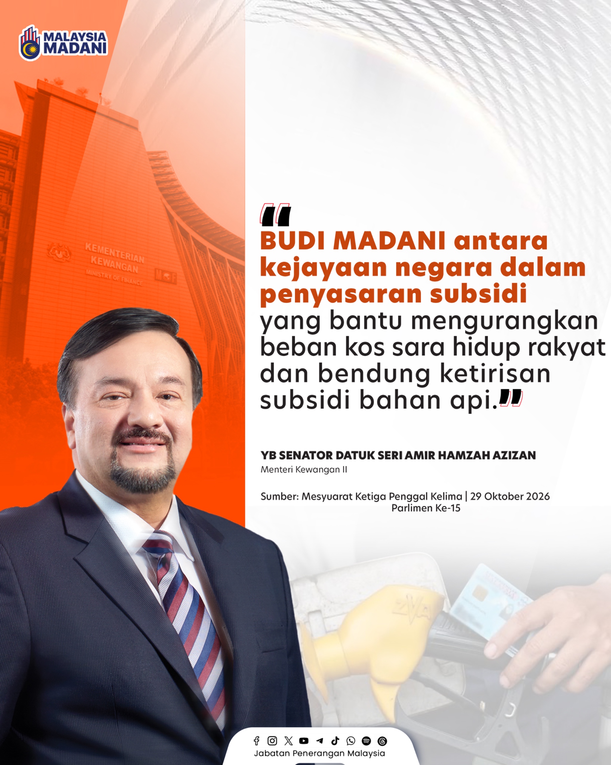 BUDI MADANI KEJAYAN NEGARA DALAM PENYASARAN SUBSIDI