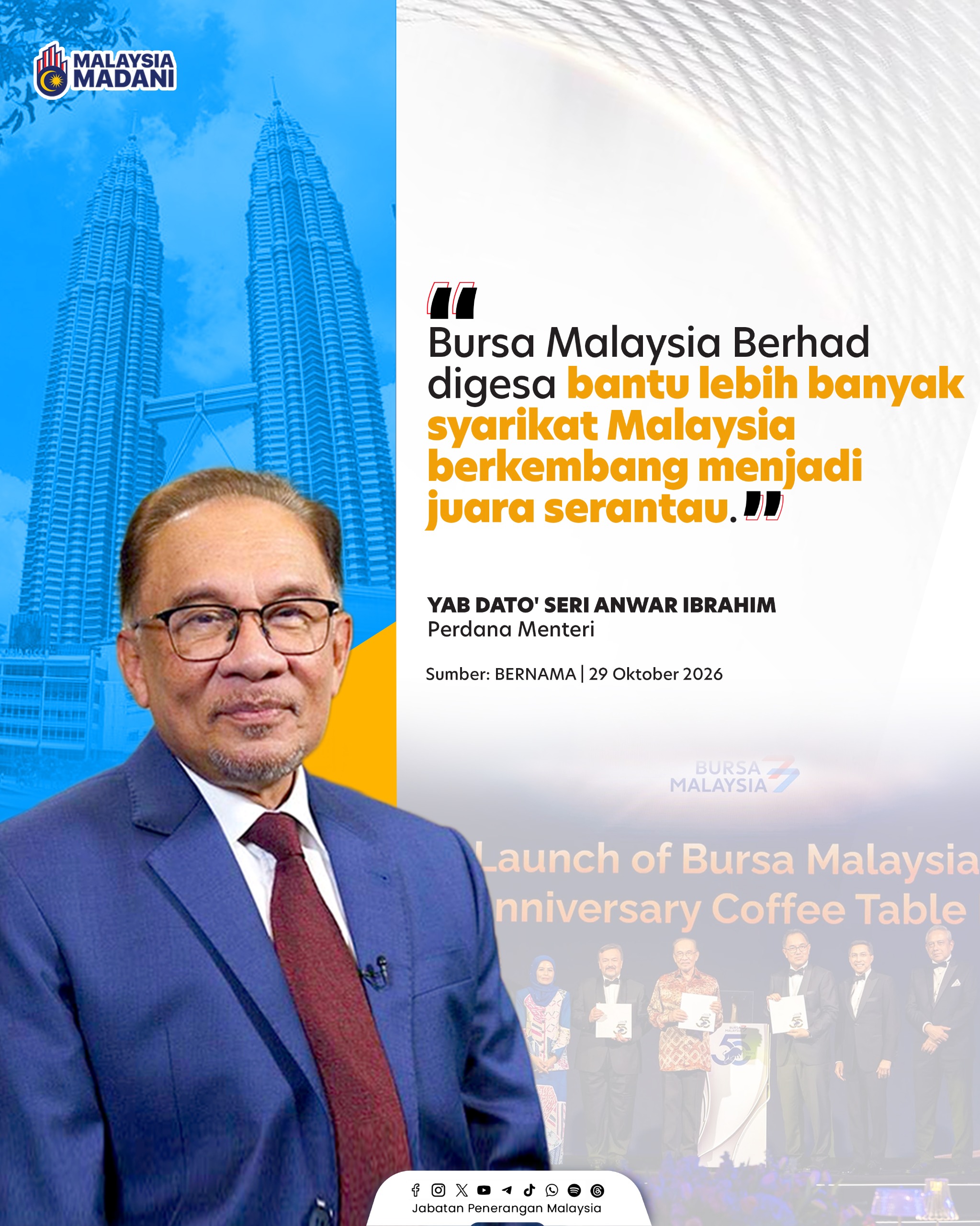 BURSA MALAYSIA BANTU LEBIH BANYAK SYARIKAT MALAYSIA